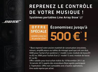 Promo BOSE